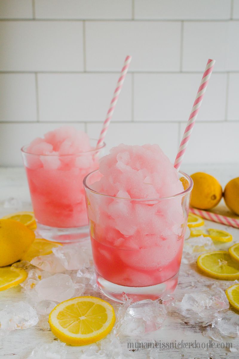 Pink Lemonade Slushies