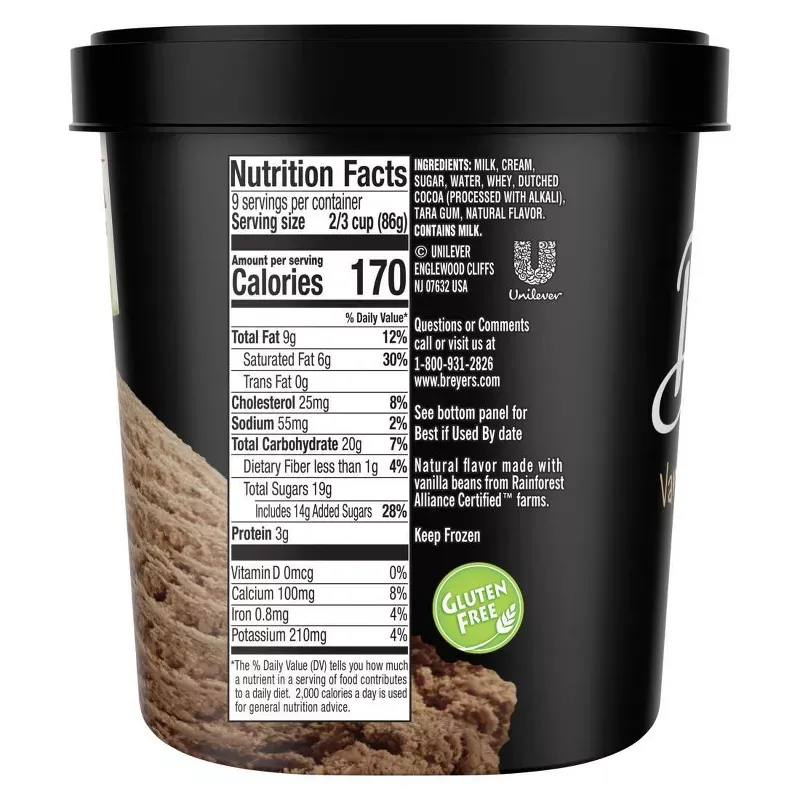 Breyers Chocolate Ice Cream