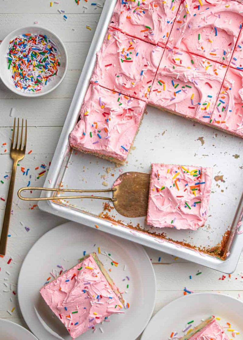 Funfetti Sheet Cake with Buttercream