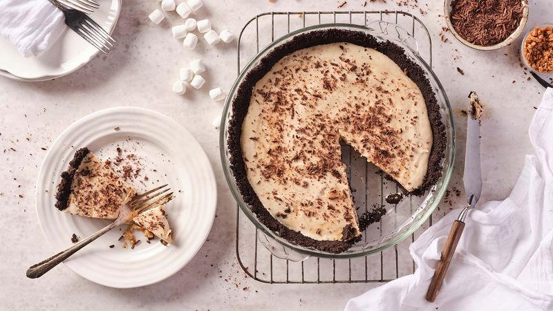 Toffee Coffee Cream Pie
