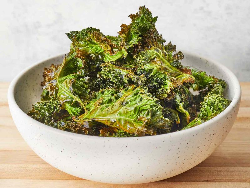 Chips → Kale Chips or Cheese Crisps