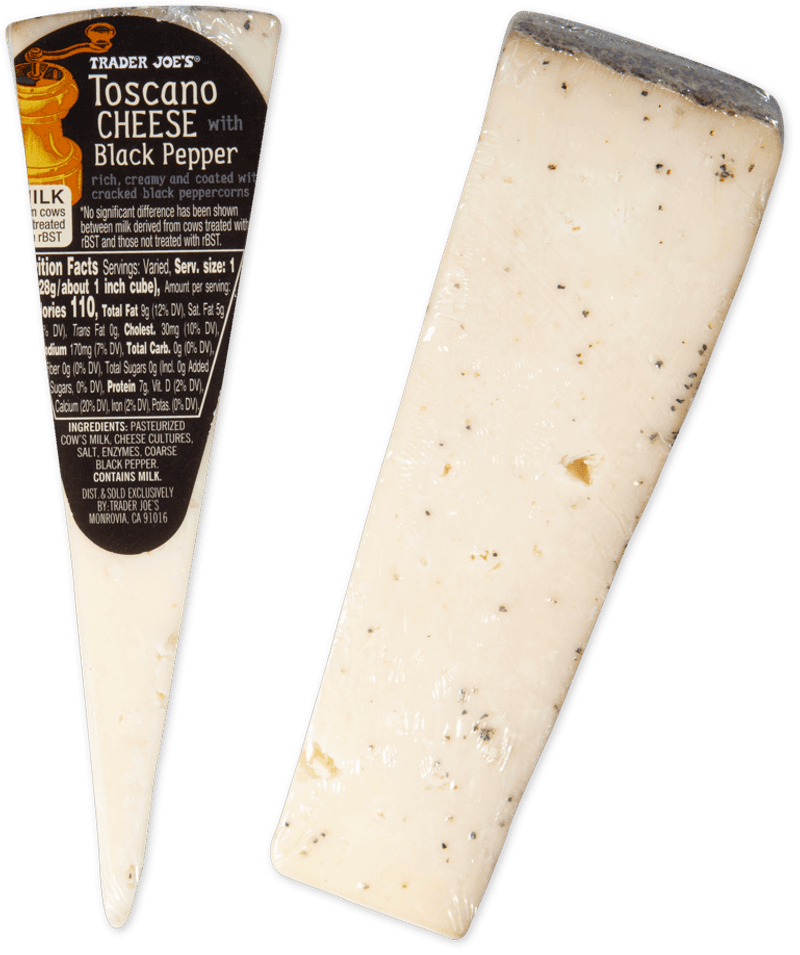 Toscano Cheese with Black Pepper