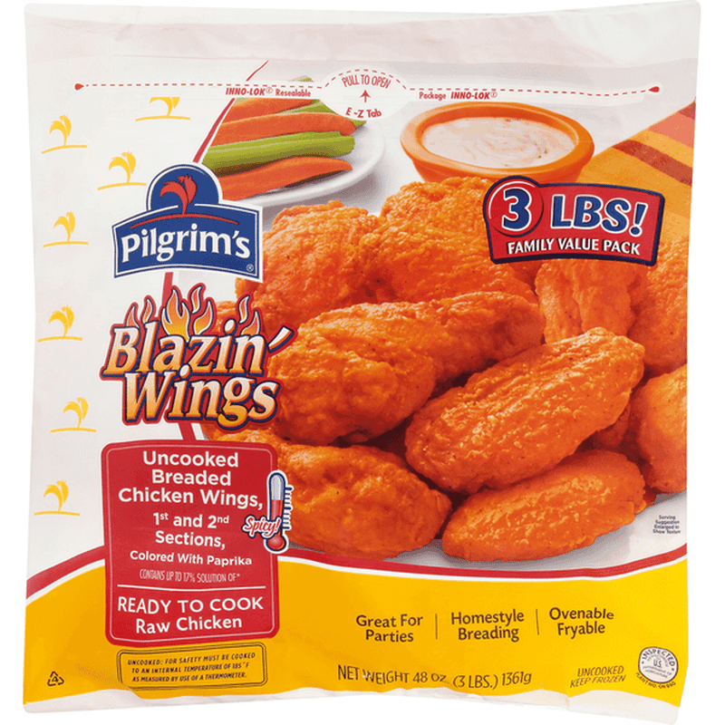 Pilgrim's Pride Hot & Spicy Wings: Salt Bomb With Crispy Potential