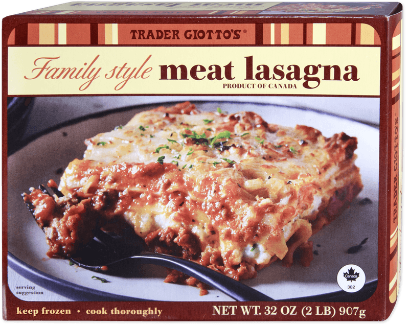 Trader Joe's Family Style Meat Lasagna