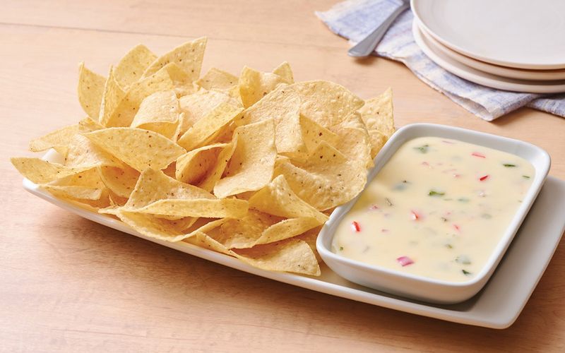 White Queso Dip & Chips