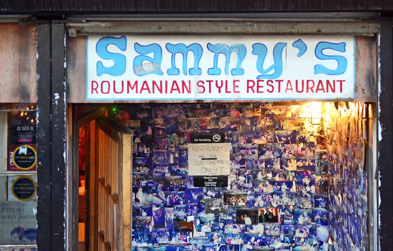 Sammy’s Roumanian Steakhouse – New York City, NY
