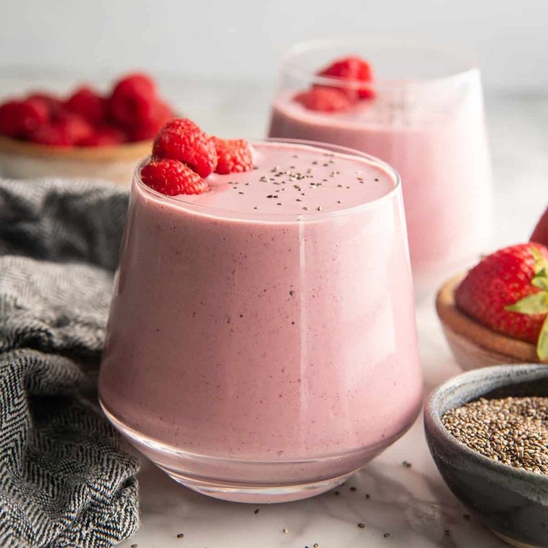 Protein Smoothies Made with Just Fruit & Powder