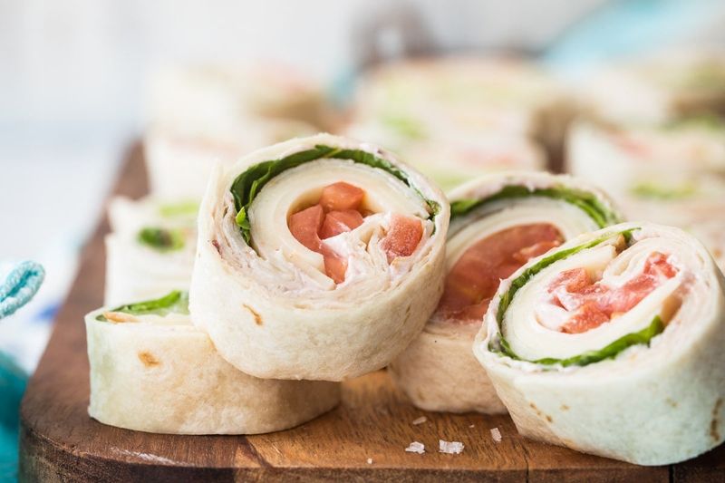 Turkey Roll-Ups with Cheese