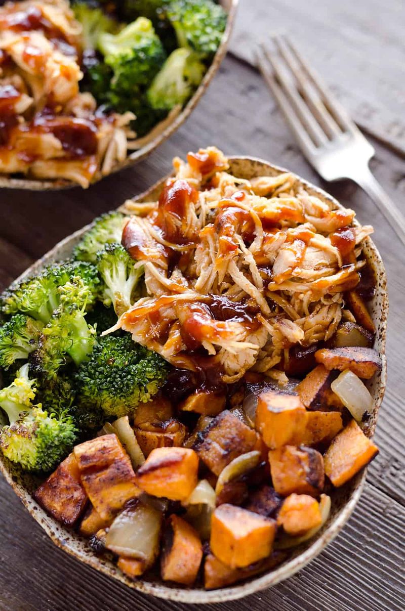 Chopped Chicken & Sweet Potato Salad