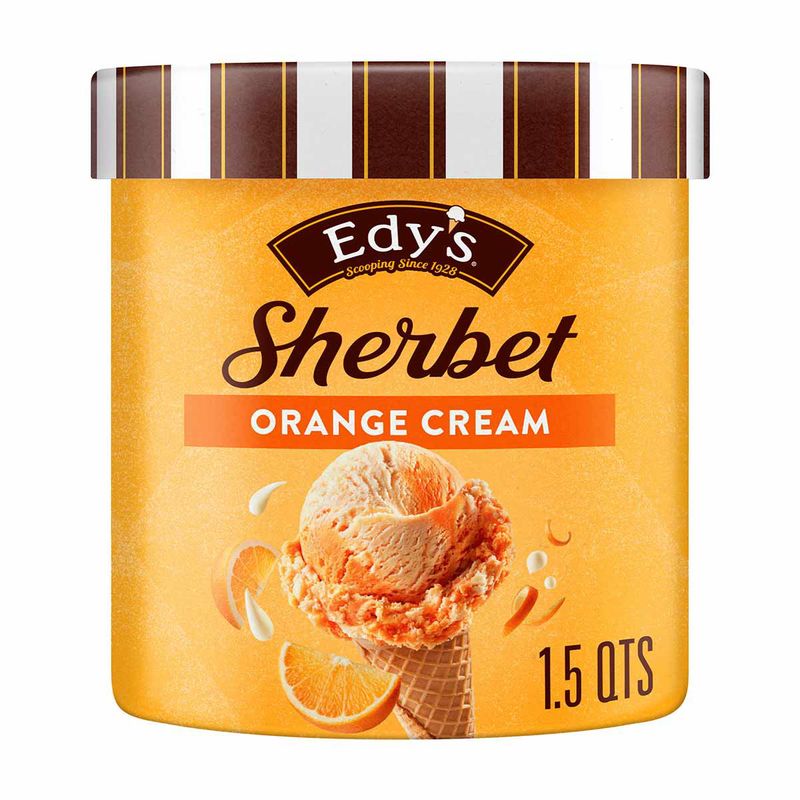 Dreyer’s/Edy’s Swiss Orange Sherbet