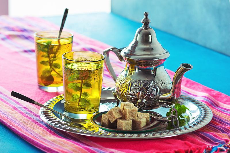 Moroccan Mint Tea - Desert Hospitality's Sweet Ritual