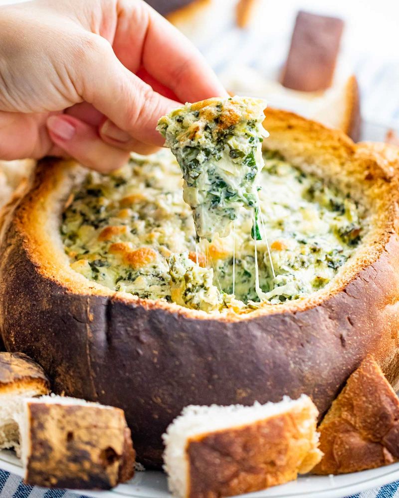 Florentine Artichoke Dip