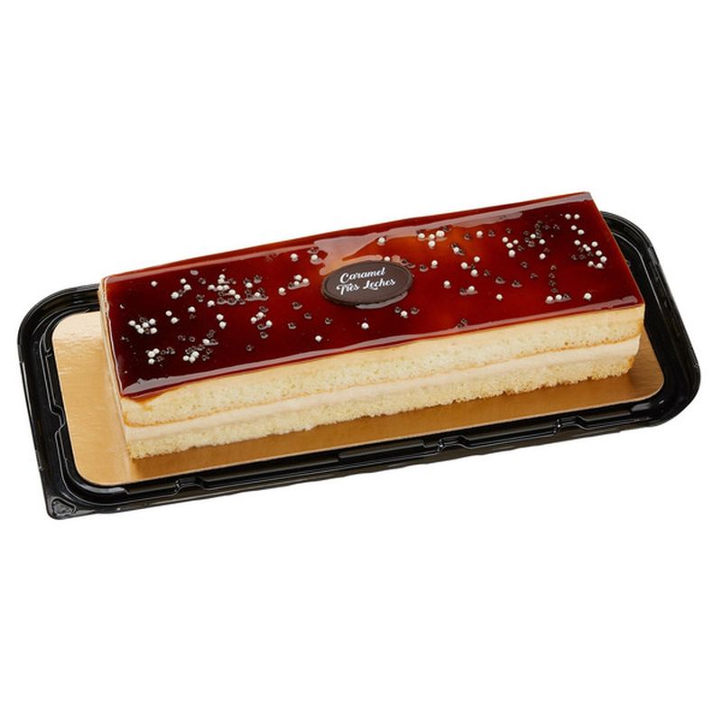 Caramel Tres Leches Bar Cake
