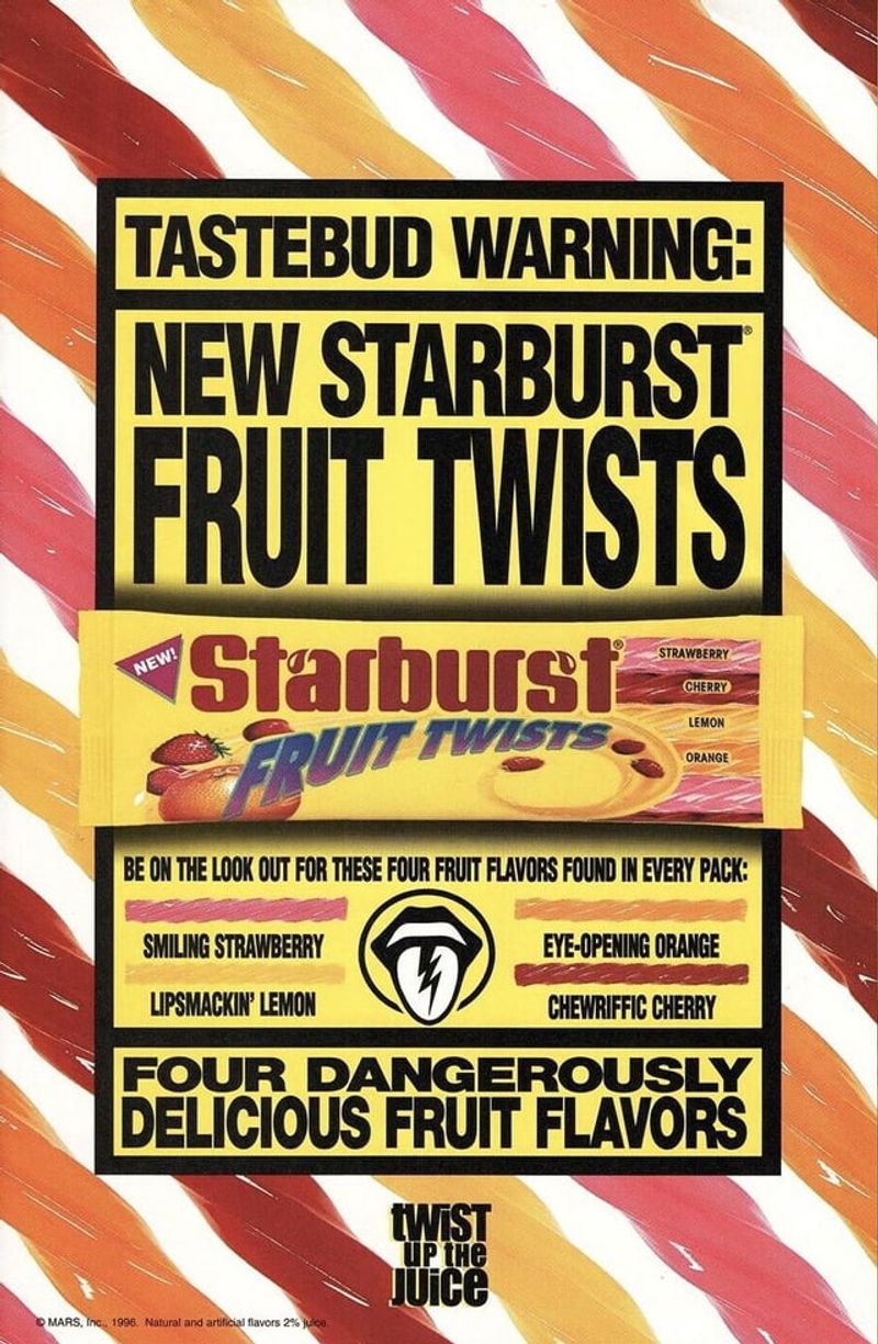 Starburst Fruit Twists
