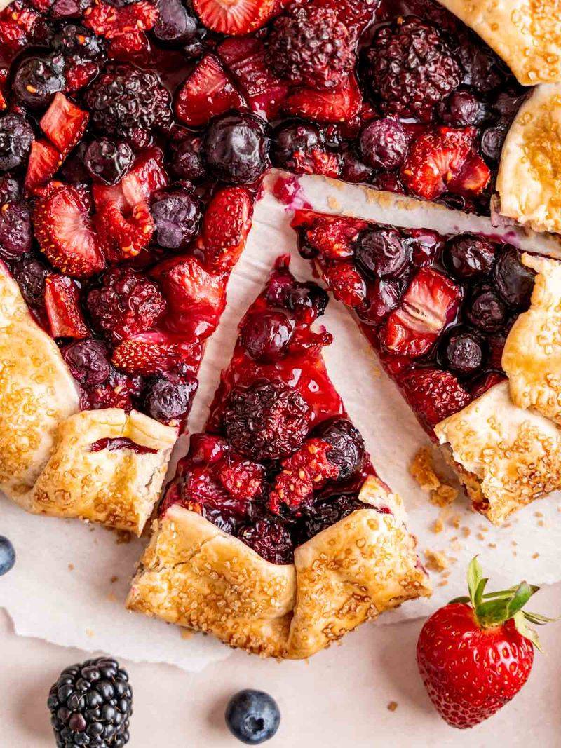 Mixed Berry Galette