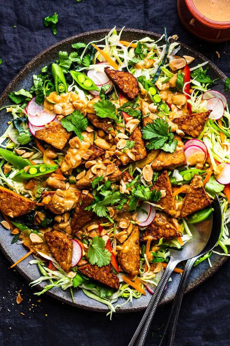Sprinkle Tempeh on Salads or Stir-Fries