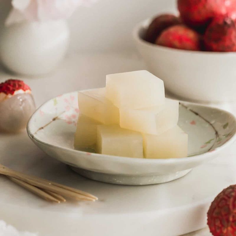 Lychee Coconut Jelly