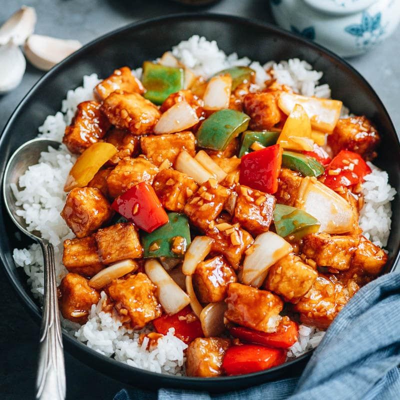 Sweet and Sour Tofu