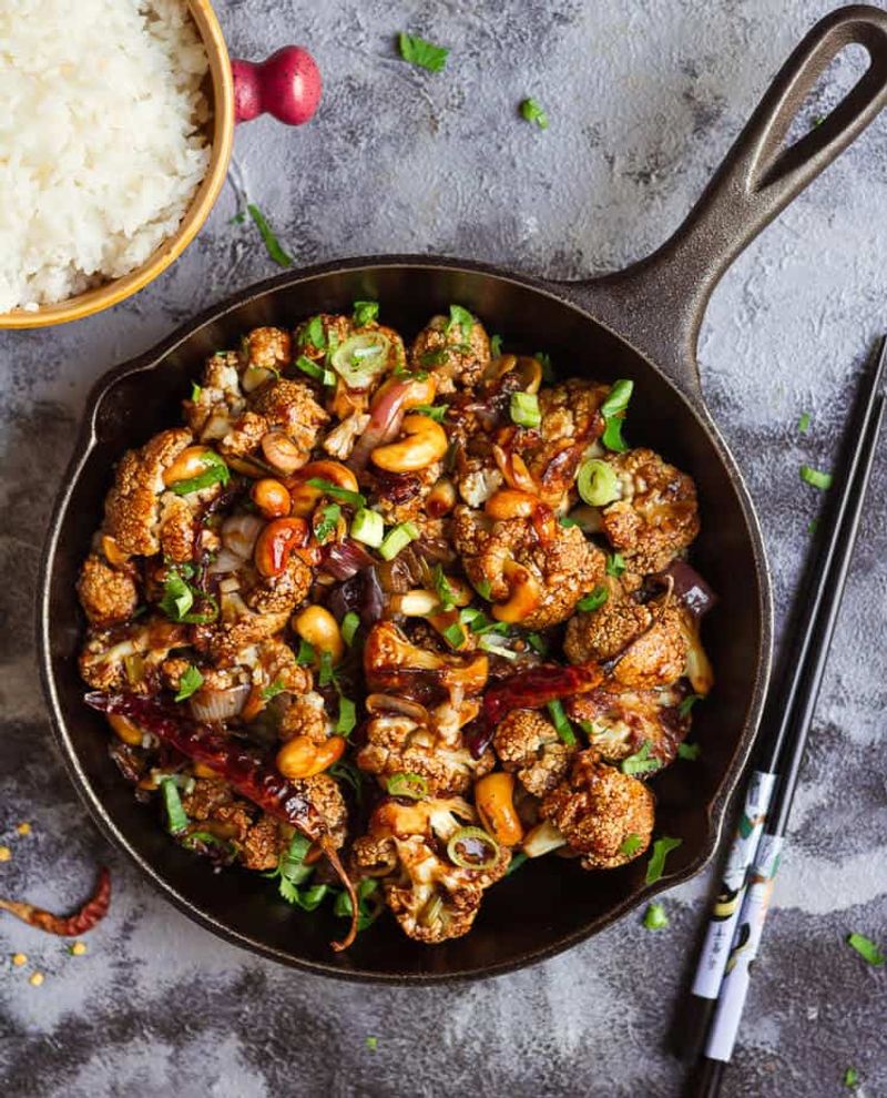 Kung Pao Cauliflower