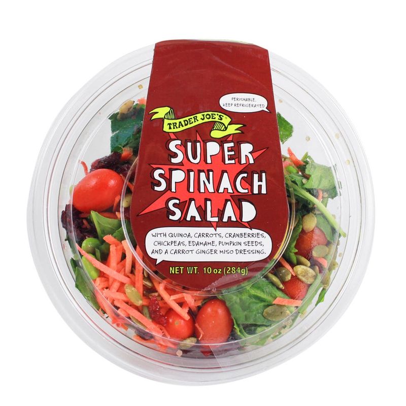 Vegan Super Spinach Salad