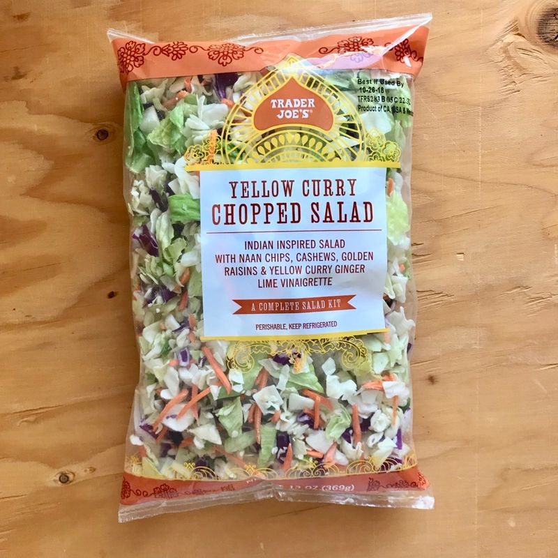 Yellow Curry Chopped Salad