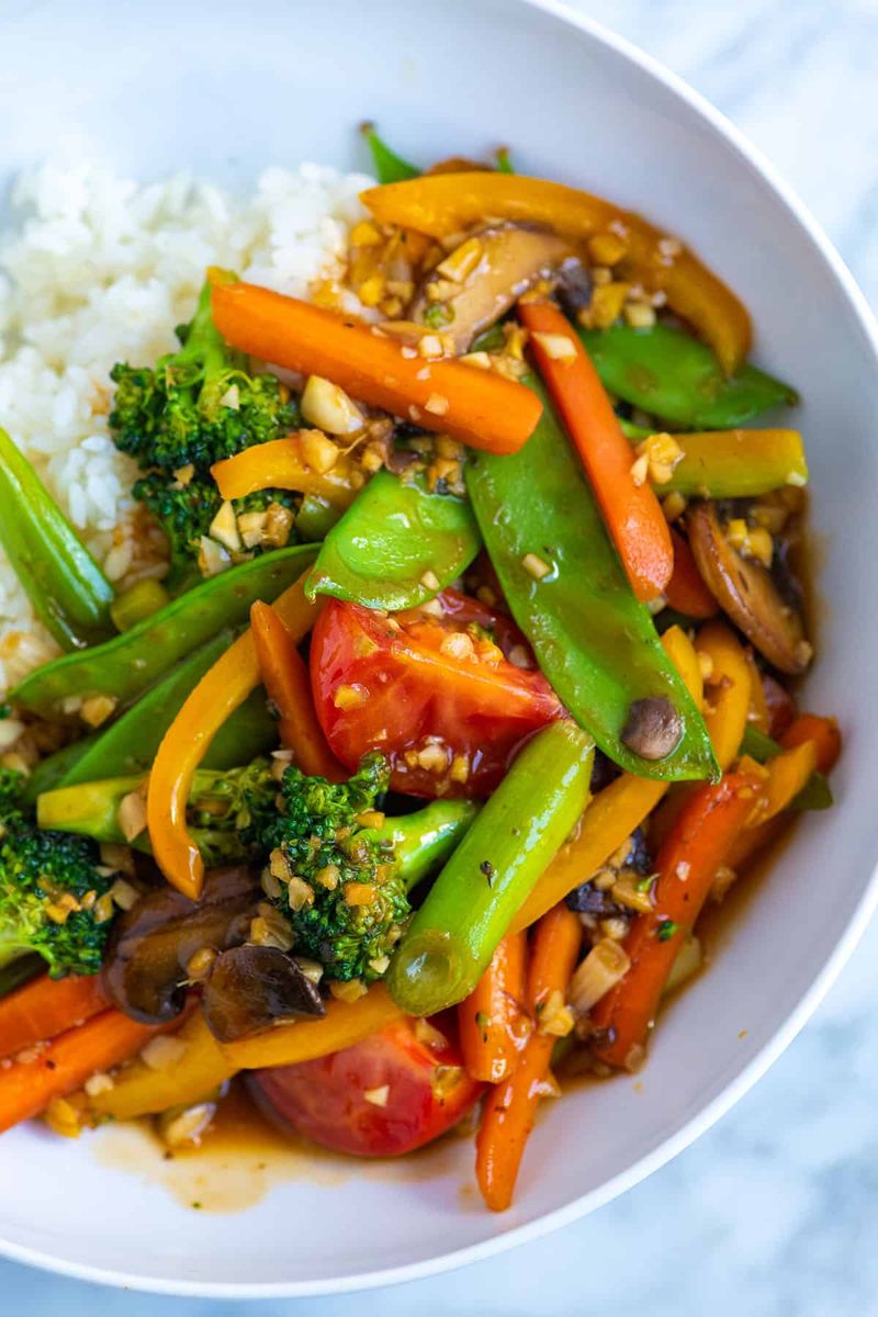 Ginger Veggie Stir-Fry