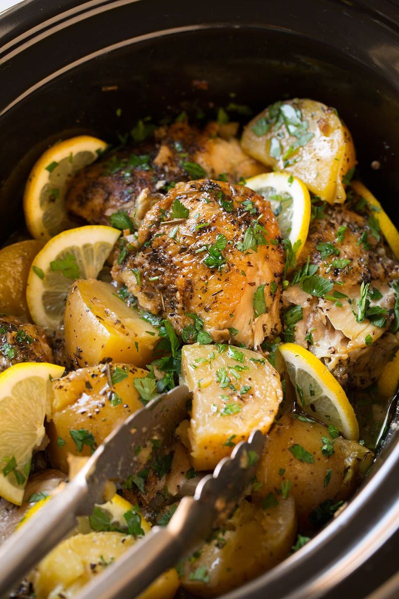 Greek Lemon-Herb Chicken & Potatoes