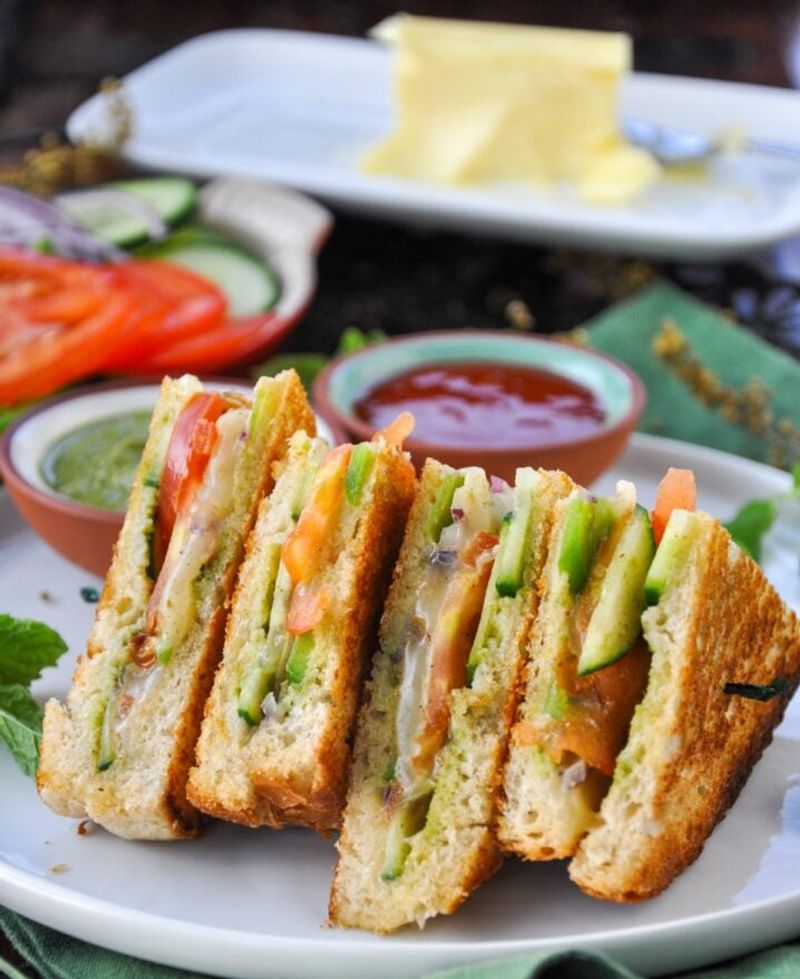 Veggie Grilled Cheese