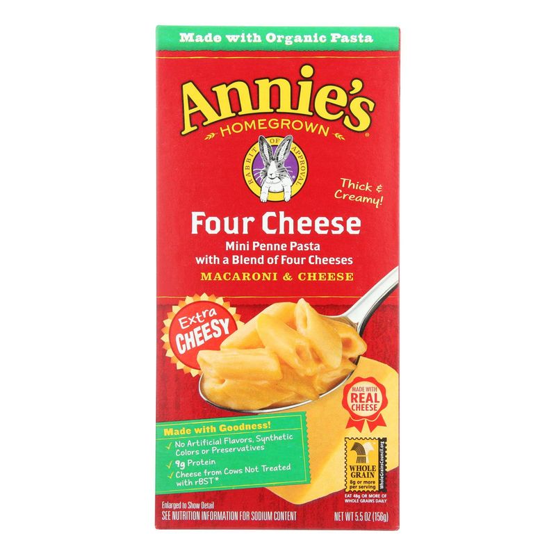 Annie's Four Cheese: Natural Doesn't Mean Nutritious