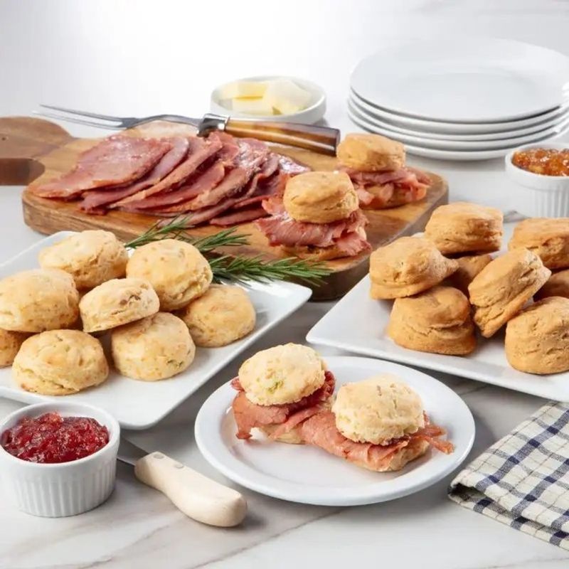 Virginia: Ham Biscuits