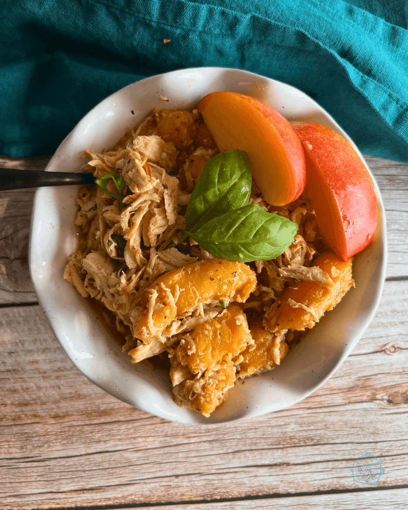 Summer Peach Balsamic Chicken
