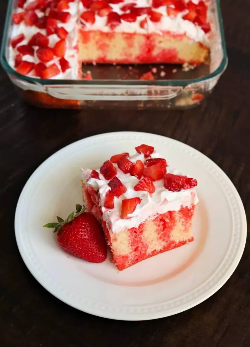 Jelly Poke Cake