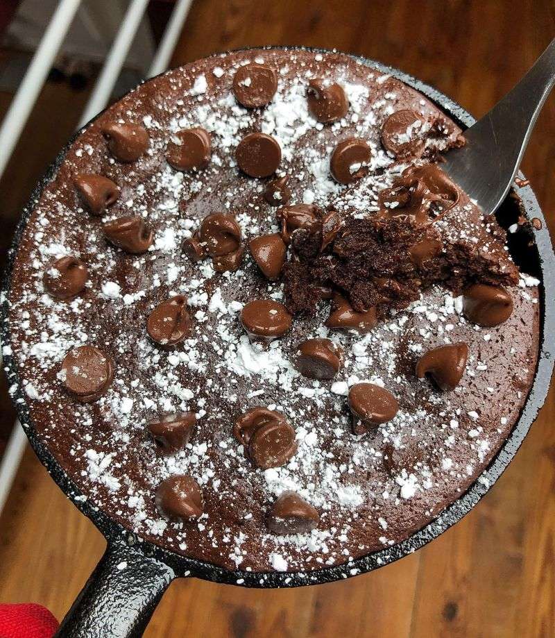 Waffle Iron Brownies