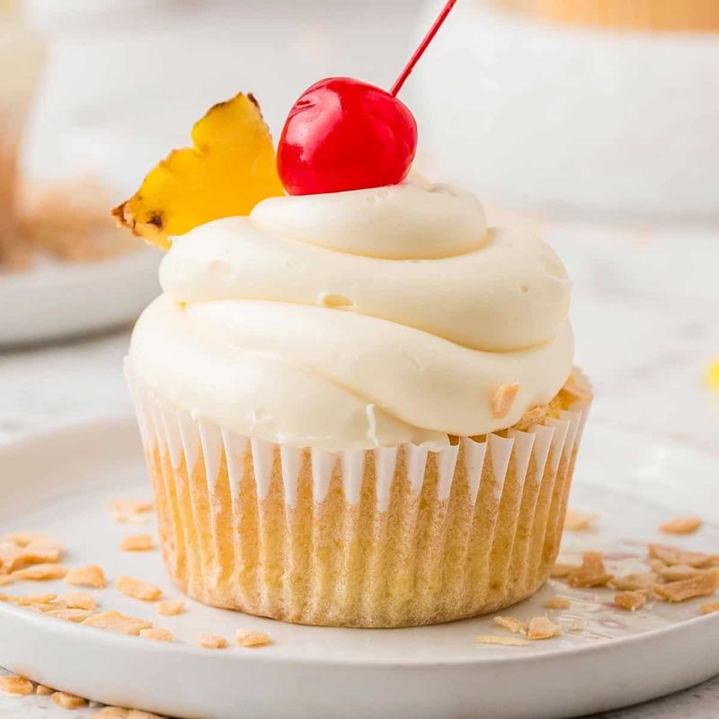Pina Colada Cupcakes