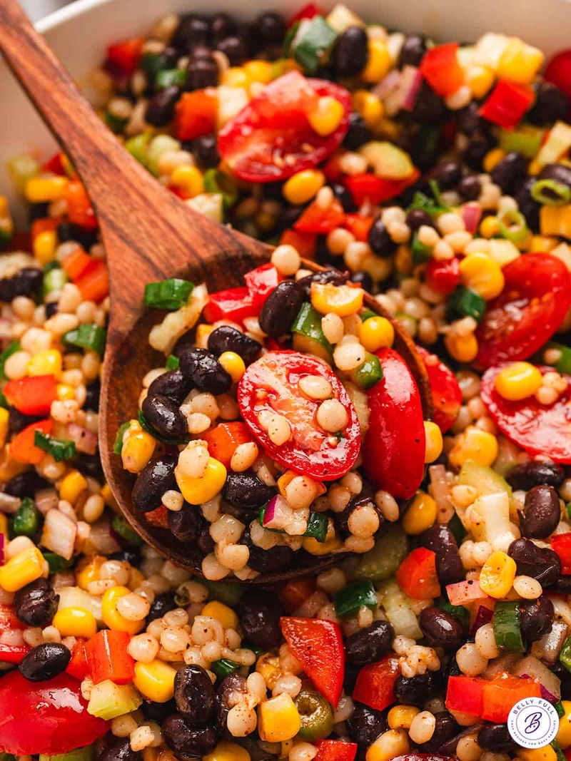 Cowboy Caviar Couscous Salad