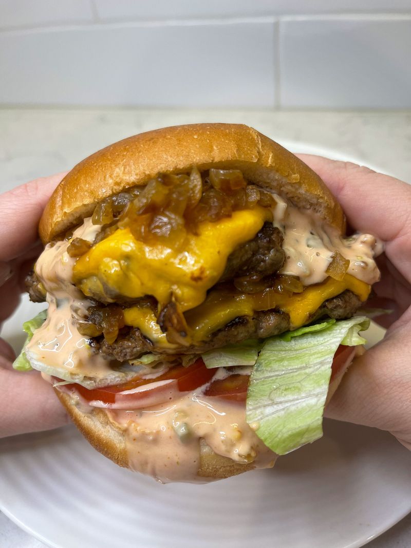 Animal Style Burger