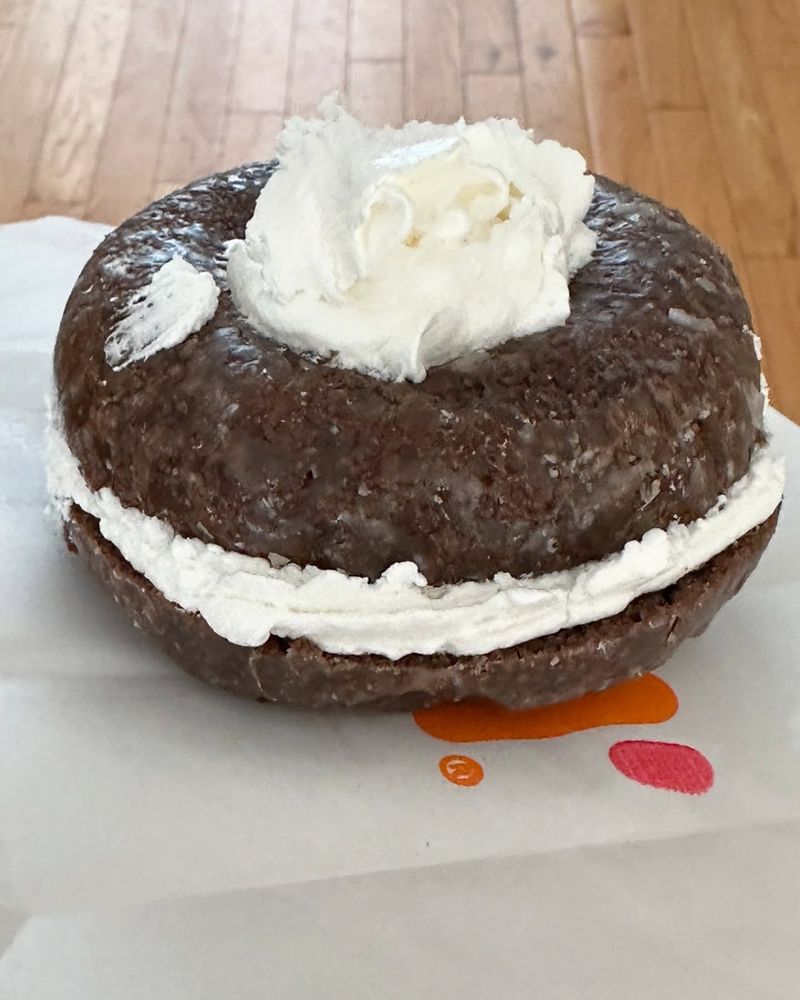 Dunkin's Chocolate Whoopie Pie Donut