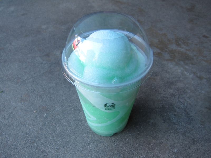 Taco Bell – Shakes made with syrup and artificial base