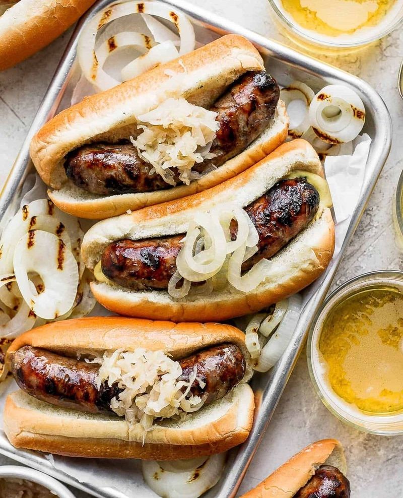 Wisconsin – Bratwurst Sandwich