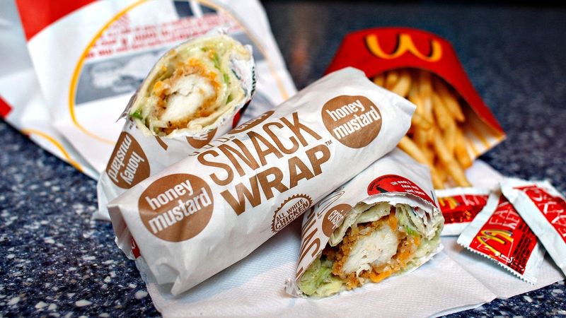 McDonald's Snack Wrap