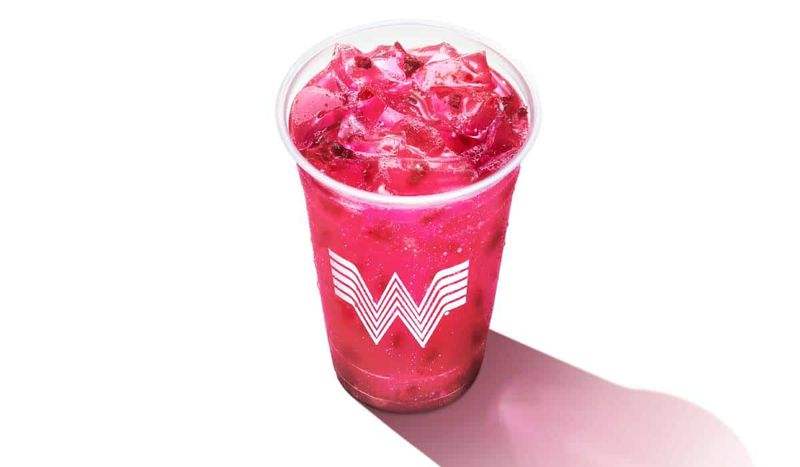 Whataburger's Prickly Pear Raspberry Refresher