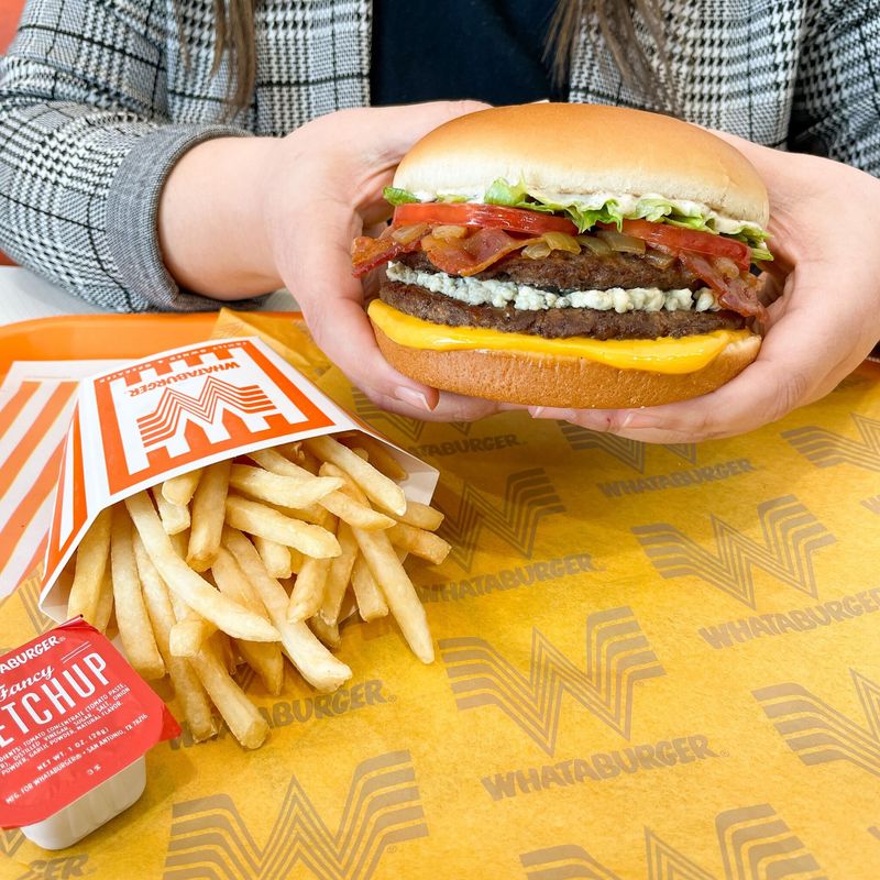 Whataburger Bacon & Cheese Whataburger