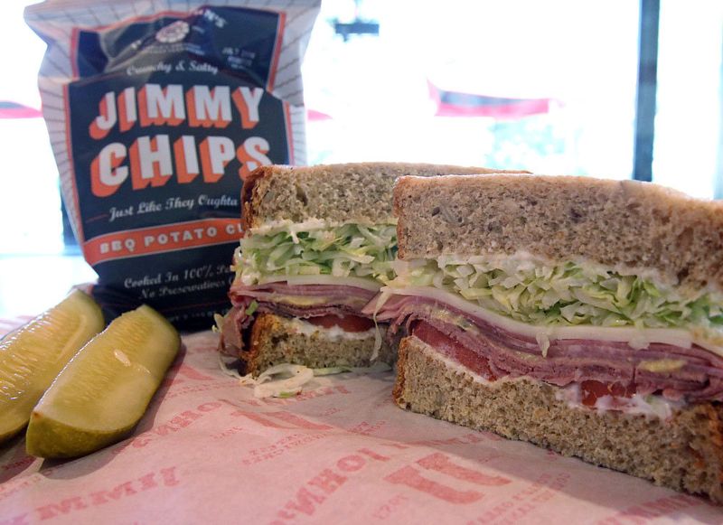 Jimmy John's Club Lulu Reuben Style