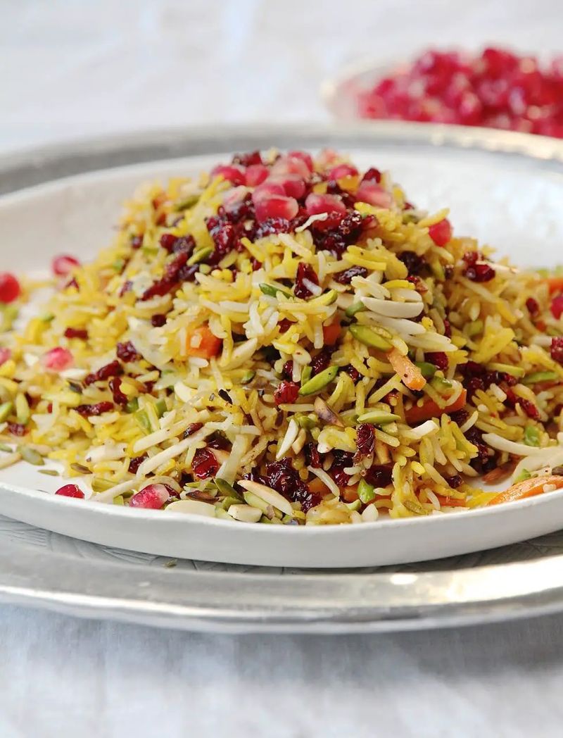 Persian Jeweled Rice (Javaher Polow)