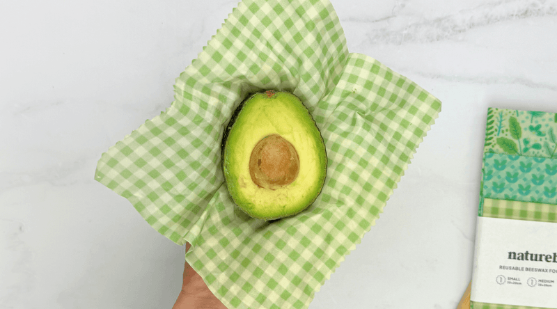 Wrap Tightly with Plastic or Beeswax Wrap