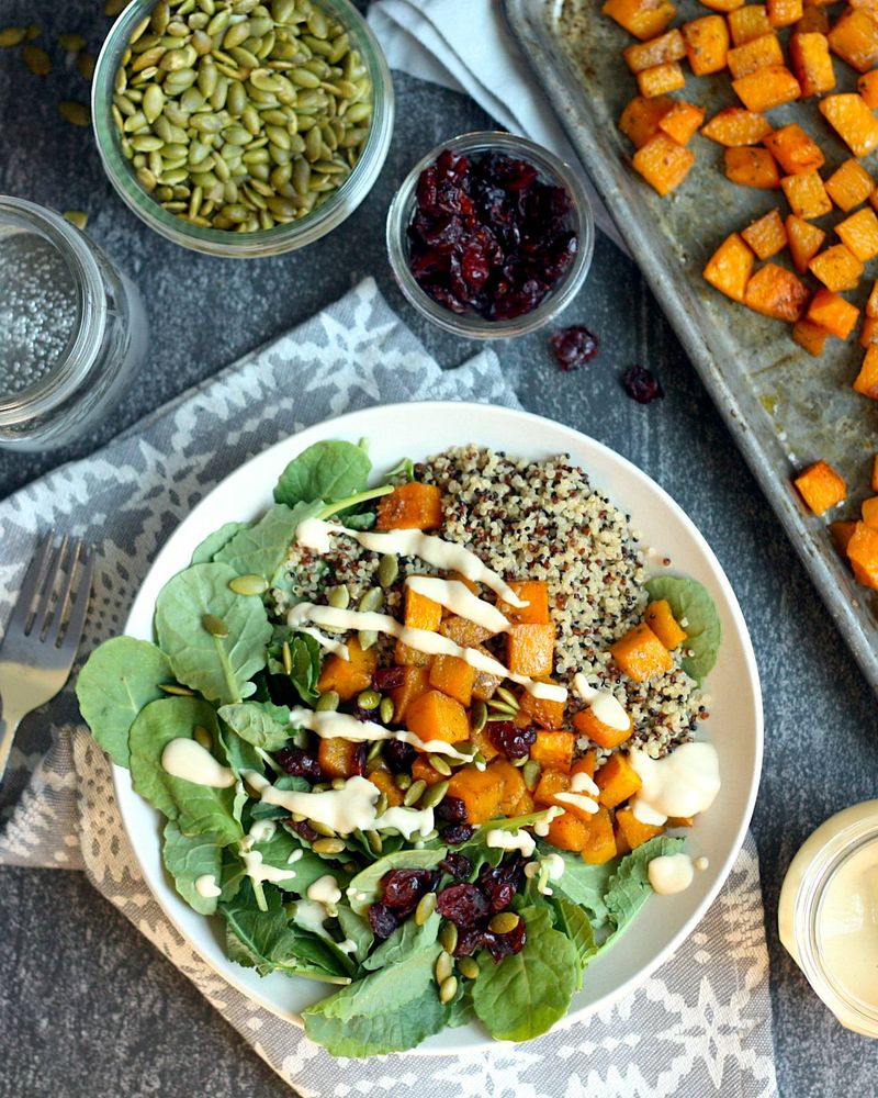 Quinoa and Butternut Bowl