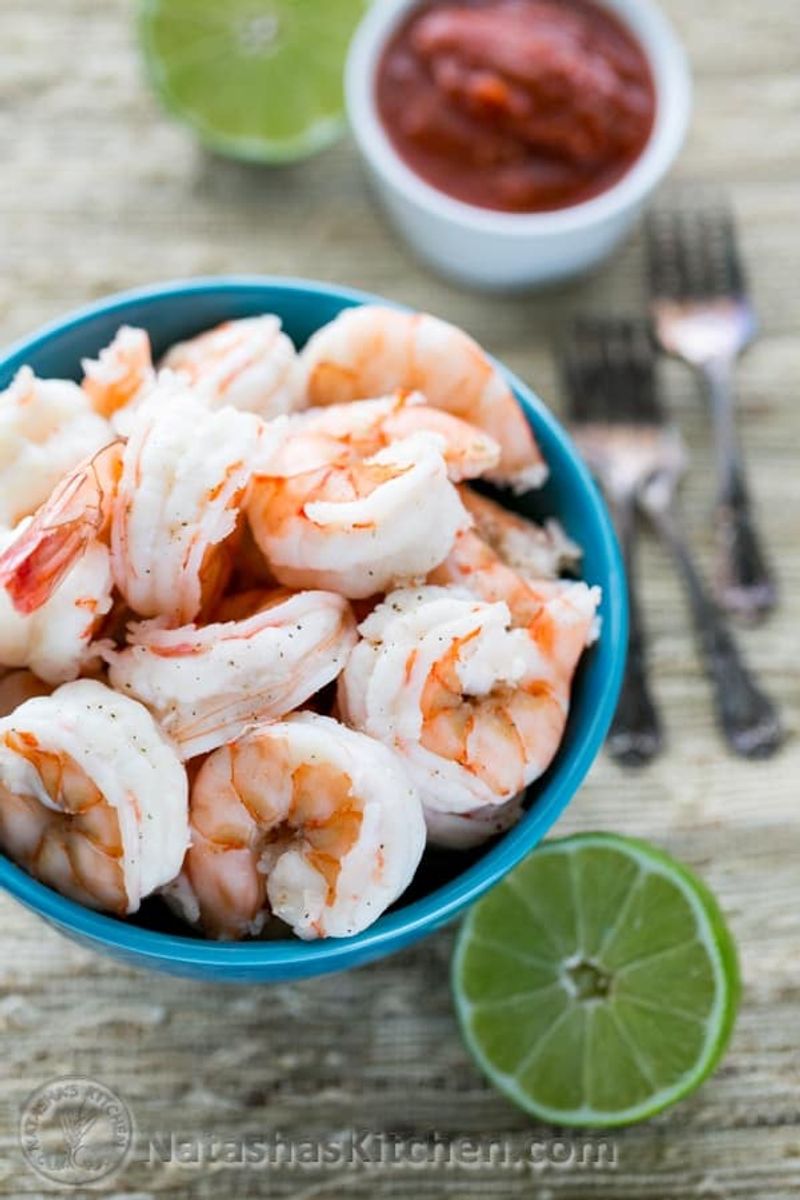 Shrimp Cook Best When Boiled in Water Alone