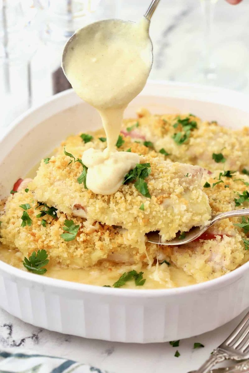 Chicken Cordon Bleu Casserole