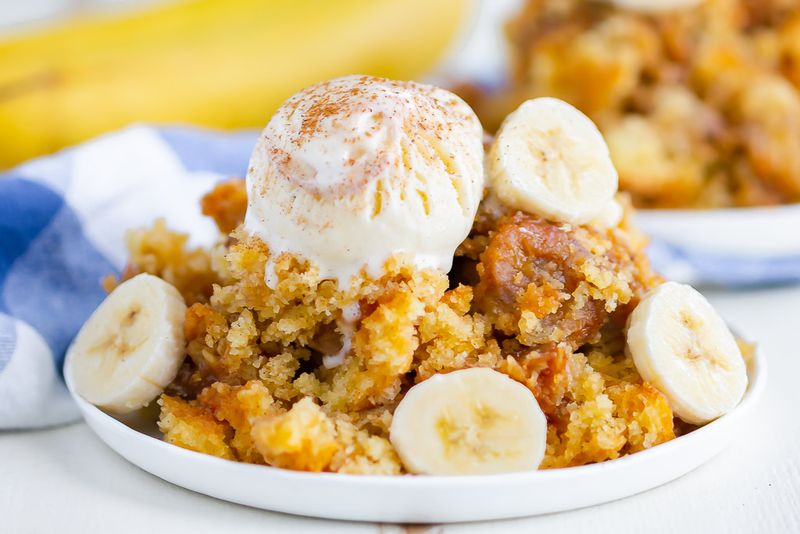 Banana Bread Cobbler