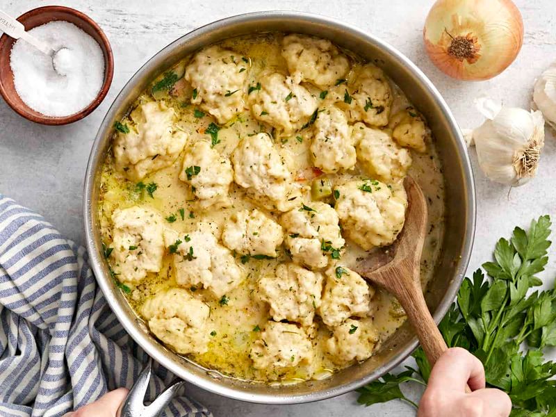 Weeknight Chicken and Dumplings